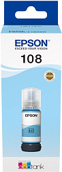 Чернила Epson 108 C13T09C54A светло-голубой 70мл для Epson L8050/L18050