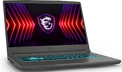 Ноутбук MSI Thin 15 B13VE-3200XRU Core i7 13620H 16Gb SSD512Gb NVIDIA GeForce RTX4050 6Gb 15.6" IPS FHD (1920x1080) FreeDOS grey space WiFi BT Cam (9S7-16R831-3200)