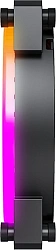 Вентилятор для корпуса Montech RX140 Reverse ARGB 140х140x25 черный 4-pin 27.9дБ (RX140 PWM BLACK) Ret