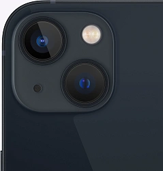 Смартфон Apple A2633 iPhone 13 128Gb 4Gb темная ночь моноблок 3G 4G 1Sim 6.1" 1170x2532 iOS 15 12Mpix 802.11 a/b/g/n/ac/ax NFC GPS GSM900/1800 GSM1900 Protect