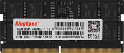 Память DDR5 16GB 4800MHz Kingspec KS4800D5N11016G RTL PC5-38400 CL40 SO-DIMM 288-pin 1.1В single rank Ret