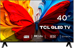 Телевизор QLED TCL 40" 40S5K черный FULL HD 60Hz DVB-T DVB-T2 DVB-C DVB-S DVB-S2 USB WiFi Smart TV (RUS)