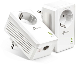 Сетевой адаптер HomePlug AV TP-Link TL-PA7017P KIT AV1000 Gigabit Ethernet (упак.:2шт)