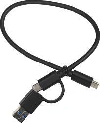 Накопитель SSD Patriot USB-C 2TB PTPL2TBPECB Lite Transporter черный
