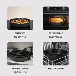 Набор посуды Rondell Invorno RDA-2018 4 предмета