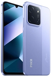 Смартфон Xiaomi Poco C85 256Gb 8Gb фиолетовый моноблок 3G 4G 2Sim 6.9" 720x1600 Android 15 50Mpix 802.11 a/b/g/n/ac NFC GPS Protect FM microSD max1024Gb
