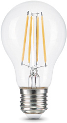Лампа светодиодная Gauss Filament 102902212 12Вт цок.:E27 груша 185B св.свеч.бел.нейт. грушевидная (упак.:1шт)