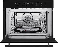 Духовой шкаф Электрический Weissgauff OE 446 Black Edition черный