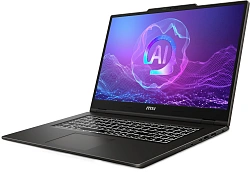 Ноутбук MSI Venture 17 AI A2HMG-010XRU Core Ultra 7 255H 16Gb SSD512Gb Intel Arc 140T 17.3" IPS FHD (1920x1080) без ОС grey WiFi BT Cam (9S7-17U211-010)
