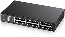 Коммутатор Zyxel GS1100-24E-EU0103F (L2) 24x1Гбит/с неуправляемый