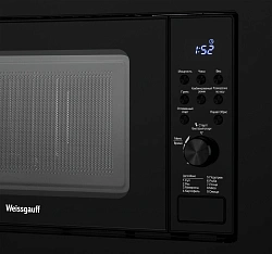 Микроволновая печь Weissgauff HMT-620 B Grill 20л. 700Вт черный (встраиваемая)