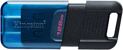 Флеш Диск Kingston 128Gb DataTraveler 80 M Type-C DT80M/128GB USB3.2 черный