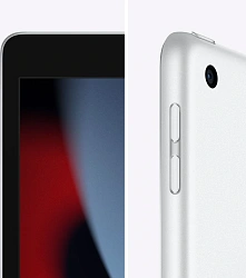 Планшет Apple iPad 2021 A2602 A13 Bionic 6С RAM3Gb ROM64Gb 10.2" IPS 2160x1620 iOS серебристый 8Mpix 12Mpix BT WiFi 10hr