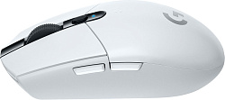 Мышь Logitech G305 Lightspeed белый оптическая 12000dpi беспров. USB 5but (910-005292)