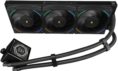 Система водяного охлаждения Thermalright Frozen Vision 360 ARGB Soc-AM5/AM4/1151/1200/2066/2011/1700 черный 4-pin 27dB Al LCD Ret (F-VISION-360-BL)