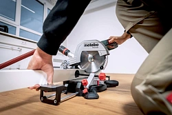 Торцовочная пила Metabo KS 216 M Set 1100Вт 5000об/мин d=216мм