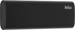 Накопитель SSD Netac USB-C 128GB NT01ZSLIM-128G-32BK Z Slim черный