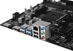 Материнская плата Biostar A520MT Soc-AM4 AMD A520 2xDDR4 mATX AC`97 8ch(7.1) GbLAN RAID+HDMI+DP
