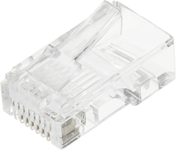 Коннектор PROconnect (05-1021-3) кат.5E RJ45 прозрачный