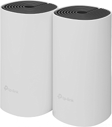 Бесшовный Mesh роутер TP-Link Deco E4 (DECO E4(2-PACK)) AC1200 10/100BASE-TX белый (упак.:2шт)