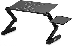 Стол для ноутбука Buro BU-804 столешница металл черный 48x48x26см
