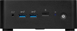 Неттоп MSI Cubi NUC 1M-043XRU Core 7 150U (1.8) 16Gb SSD512Gb Graphics CR без ОС 2xGbitEth WiFi BT 120W черный (9S6-B0B111-408)