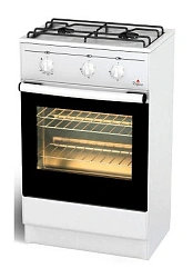 Плита Газовая Darina 1 AS GM521 001 W белый реш.сталь