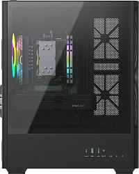 ПК Teclast G03 Ryzen 5 8400F (4.2) 32Gb SSD1Tb Arc B580 12Gb Windows 11 Pro GbitEth WiFi BT 500W черный (G03 8400F32G1TB580BKRU)