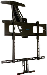 Кронштейн для телевизора Kromax ATLANTIS-99 черный 40"-65" макс.35кг настенный поворот и наклон верт.перемещ.