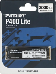 Накопитель SSD Patriot PCIe 4.0 x4 2TB P400LP2KGM28H P400 Lite M.2 2280