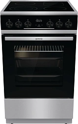 Плита Электрическая Gorenje GEC5C61XPA нержавеющая сталь стеклокерамика (без крышки)