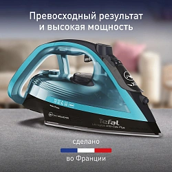 Утюг Tefal Ultragliss Plus FV6832E0 2800Вт бирюзовый/черный