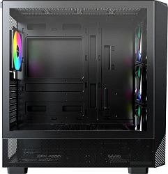 Корпус Montech X5 черный без БП ATX 8x120mm 2x140mm 1xUSB2.0 1xUSB3.0 audio bott PSU