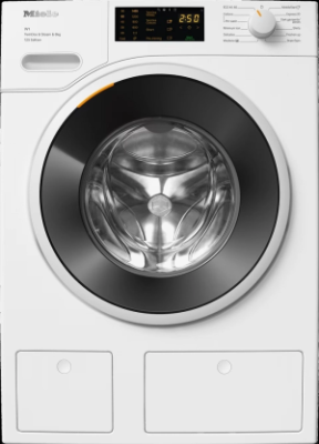 Стиральная машина Miele WWB680 WCS 125 Edition пан.англ. класс: A загр.фронтальная макс.:8кг белый инвертер