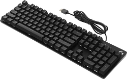Клавиатура Logitech G412 SE механическая черный USB Multimedia for gamer LED (920-010440) кабель 1.8м