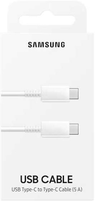 Кабель Samsung EP-DN975BWRGRU USB Type-C (m)-USB Type-C (m) 1м белый (упак.:1шт)