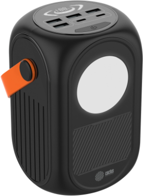 Мобильный аккумулятор Cactus CS-PBFSUD-60000 60000mAh 80W 4.5A черный