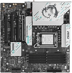 Материнская плата MSI B860M GAMING PLUS WIFI Soc-1851 Intel B860 4xDDR5 mATX AC`97 8ch(7.1) 5Gigabit RAID+HDMI+DP