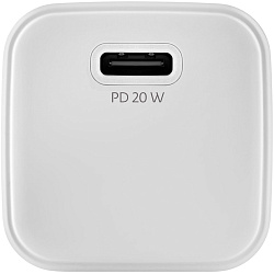 Сетевое зар./устр. uBear WC20WH01-AD 20W 3A (PD+QC) USB-C универсальное белый
