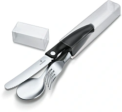 Набор столовых приборов Victorinox Swiss Classic набор из 3предм. черный (6.7192.F3)