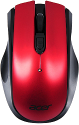 Мышь Acer OMR032 черный/красный оптическая 1600dpi беспров. USB 4but (ZL.MCEEE.009)