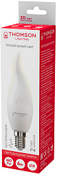 Лампа светодиодная Thomson TH-B2025 6Вт цок.:E14 свеча 220B св.свеч.бел.теп. Tail Candle (упак.:1шт)