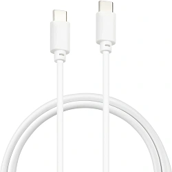 Кабель Buro PD15W USB Type-C (m)-USB Type-C (m) 1м белый