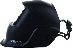 Маска сварщика RedVerg RD-WM 305 филь.:хамел. кл.:1/1/1/2 см.экр.90x35мм черный (RD-WM 305/АСФ100)