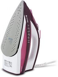 Утюг Vitek Luxure 1215-VT-03 2400Вт бордовый/белый