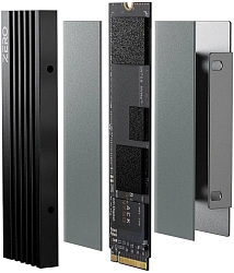 Радиатор для SSD ID-Cooling Zero M05 черный алюминий Ret