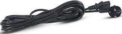 Шнур питания Cabeus PC-186-VDE-5M C13-Schuko проводник.:3x0.75мм2 5м 220/250В 6А черный