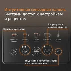 Кофемашина Krups EA201BE0 1690Вт серебристый