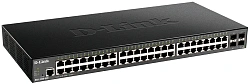 Коммутатор D-Link DGS-1250-52X/RU/A1A 48x1Гбит/с 4SFP+ управляемый
