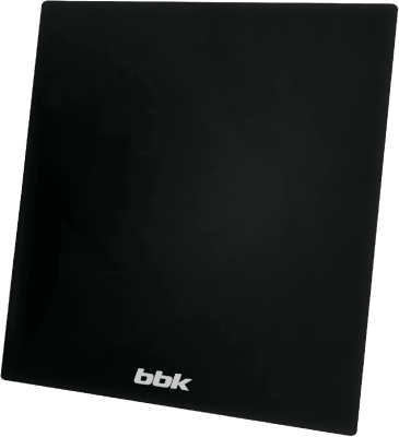 Антенна телевизионная BBK DA38 28дБ активная черный